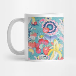 Spring with fruits Mug